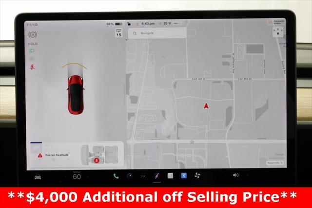 used 2021 Tesla Model 3 car, priced at $24,697