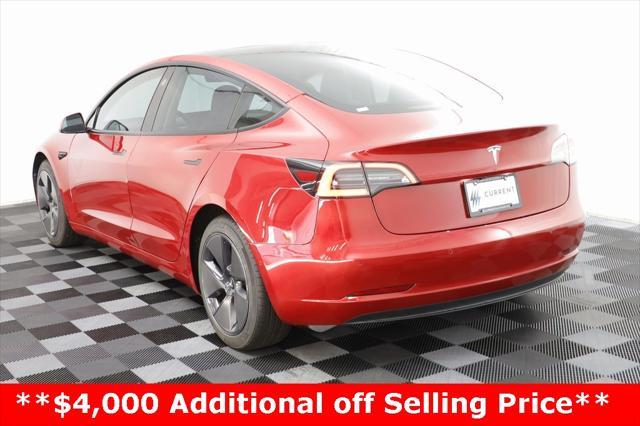 used 2021 Tesla Model 3 car, priced at $24,697