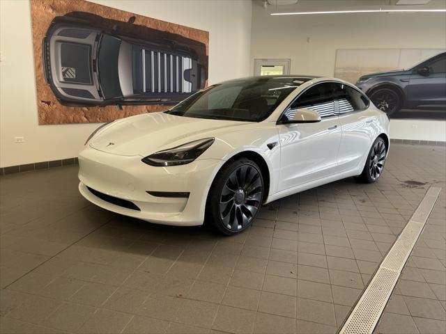 used 2022 Tesla Model 3 car, priced at $28,997