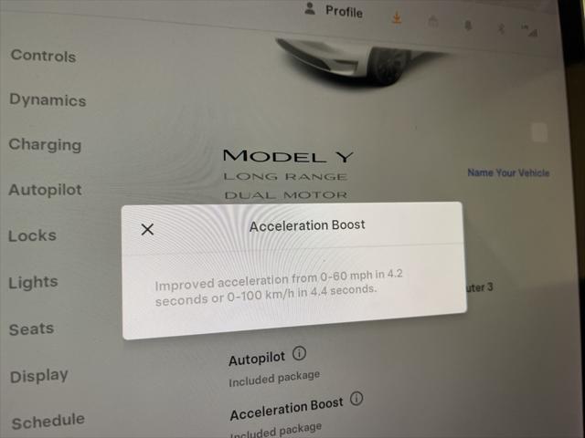 used 2021 Tesla Model Y car, priced at $26,997