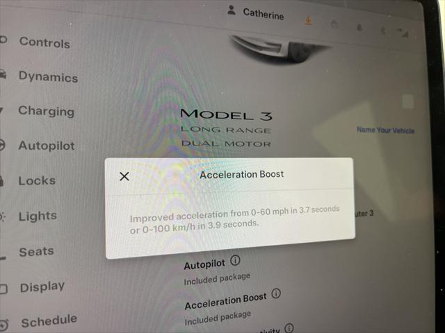used 2022 Tesla Model 3 car, priced at $27,997