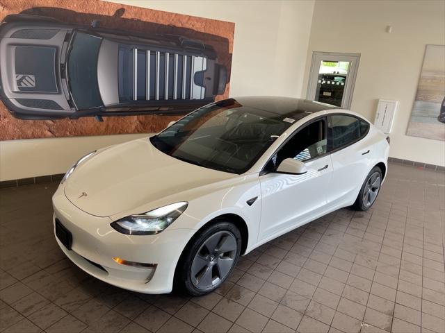 used 2022 Tesla Model 3 car, priced at $27,997