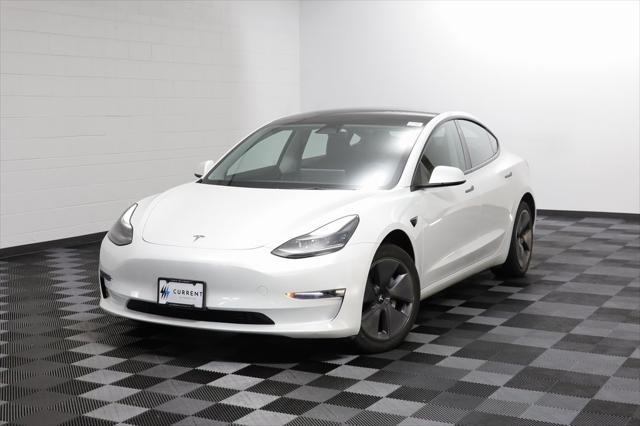 used 2022 Tesla Model 3 car, priced at $27,997