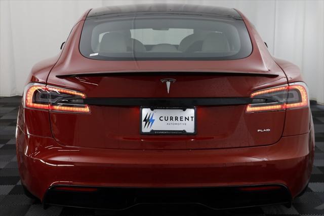 used 2021 Tesla Model S car, priced at $50,497