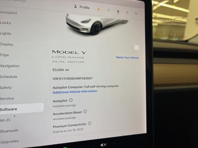 used 2021 Tesla Model Y car, priced at $26,297