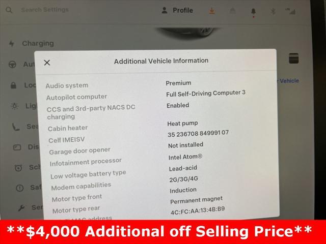 used 2021 Tesla Model 3 car, priced at $23,997