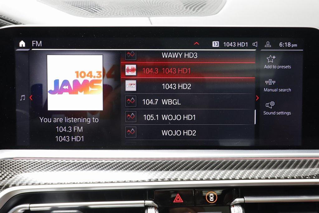 used 2023 BMW X5 M car, priced at $75,801