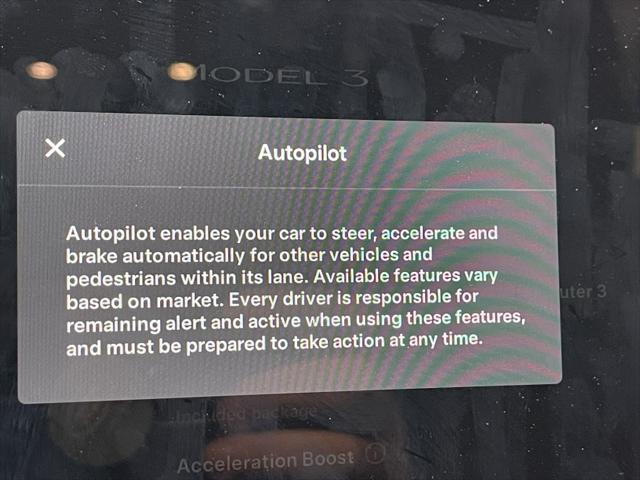 used 2022 Tesla Model 3 car, priced at $27,997