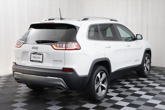 used 2021 Jeep Cherokee car, priced at $24,297