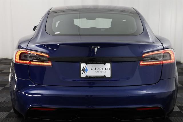 used 2022 Tesla Model S car, priced at $42,497