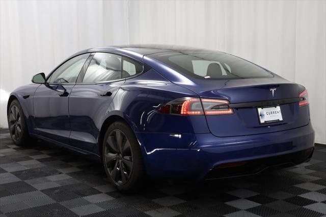 used 2022 Tesla Model S car, priced at $42,497