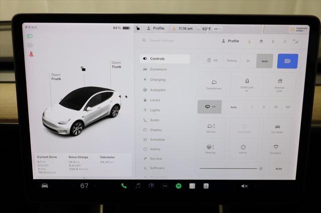 used 2020 Tesla Model Y car, priced at $25,997