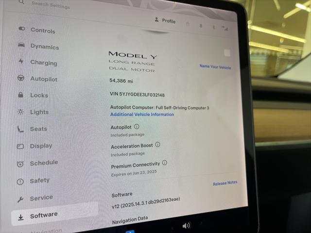 used 2020 Tesla Model Y car, priced at $27,997