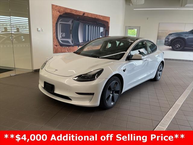 used 2022 Tesla Model 3 car, priced at $23,897