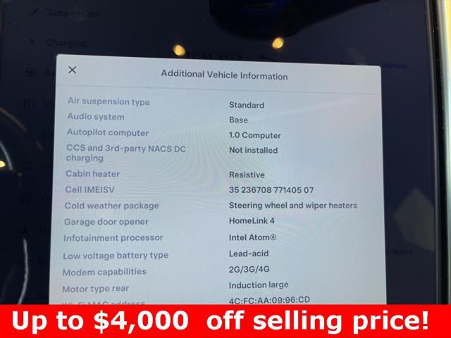 used 2016 Tesla Model S car, priced at $17,997
