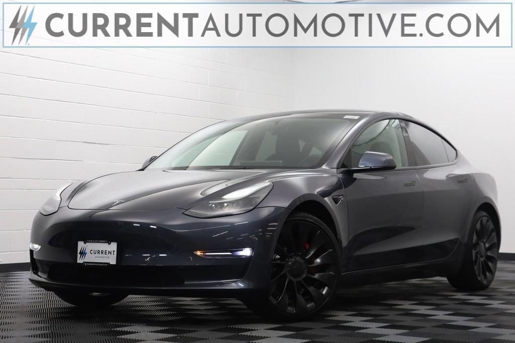 used 2022 Tesla Model 3 car, priced at $37,341