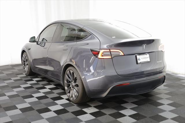 used 2021 Tesla Model Y car, priced at $27,397