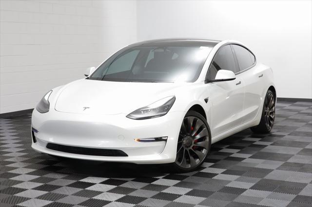 used 2022 Tesla Model 3 car, priced at $28,797