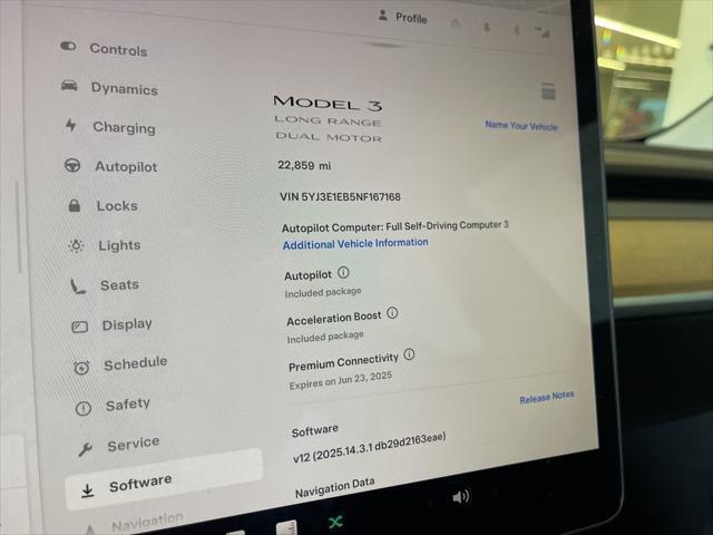 used 2022 Tesla Model 3 car, priced at $26,997