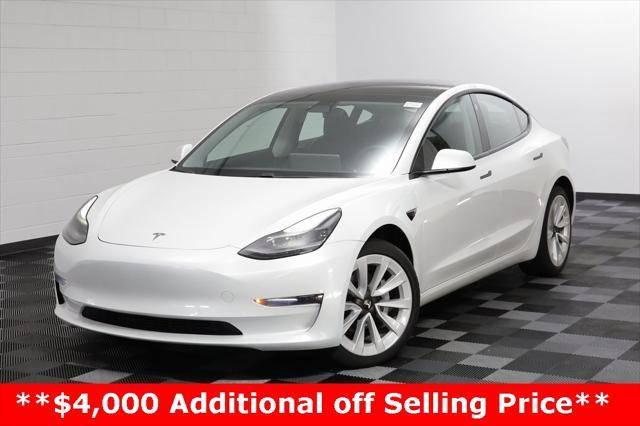 used 2021 Tesla Model 3 car, priced at $24,197