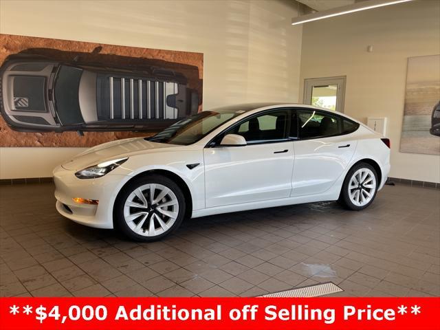 used 2021 Tesla Model 3 car, priced at $24,697