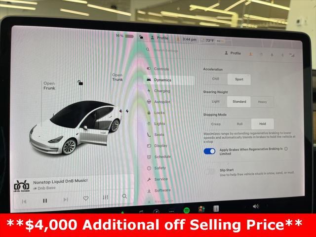 used 2021 Tesla Model 3 car, priced at $24,697