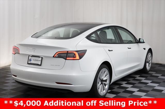used 2021 Tesla Model 3 car, priced at $24,197
