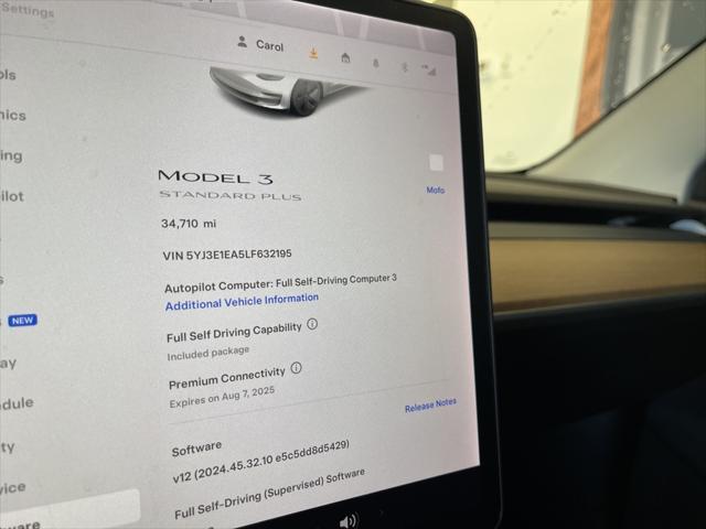 used 2020 Tesla Model 3 car, priced at $24,997