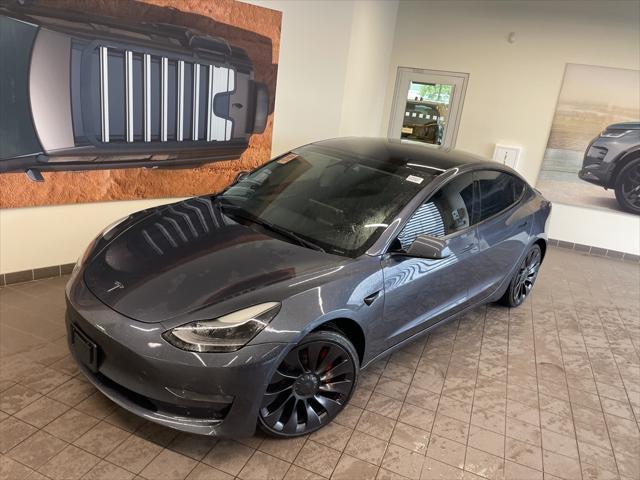 used 2022 Tesla Model 3 car, priced at $27,997