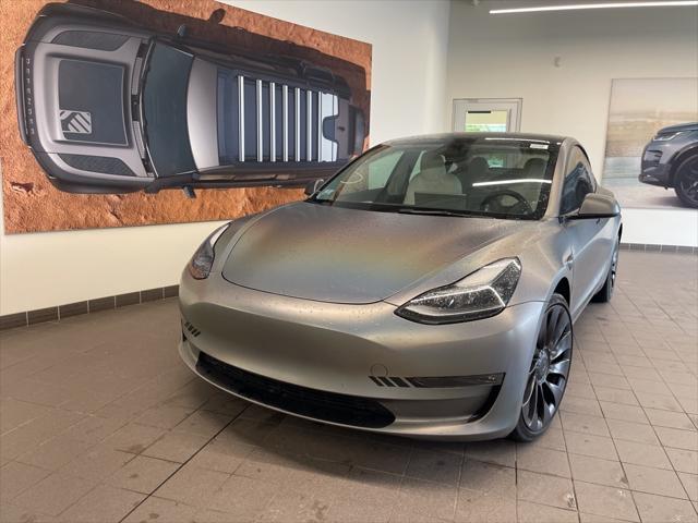 used 2022 Tesla Model 3 car, priced at $28,897
