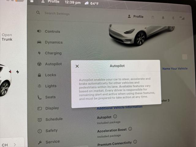 used 2021 Tesla Model Y car, priced at $26,997
