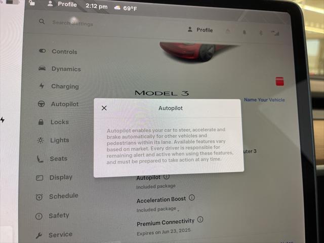 used 2021 Tesla Model 3 car, priced at $25,997