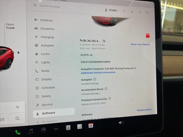 used 2021 Tesla Model 3 car, priced at $25,997