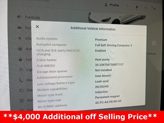 used 2021 Tesla Model 3 car, priced at $24,997