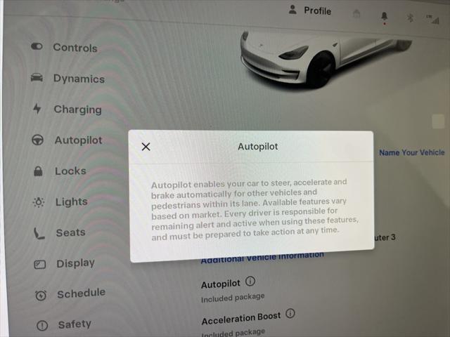 used 2021 Tesla Model 3 car, priced at $25,997