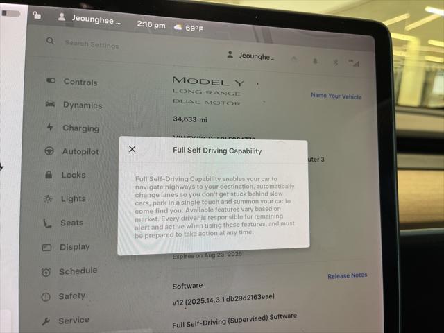 used 2020 Tesla Model Y car, priced at $26,997