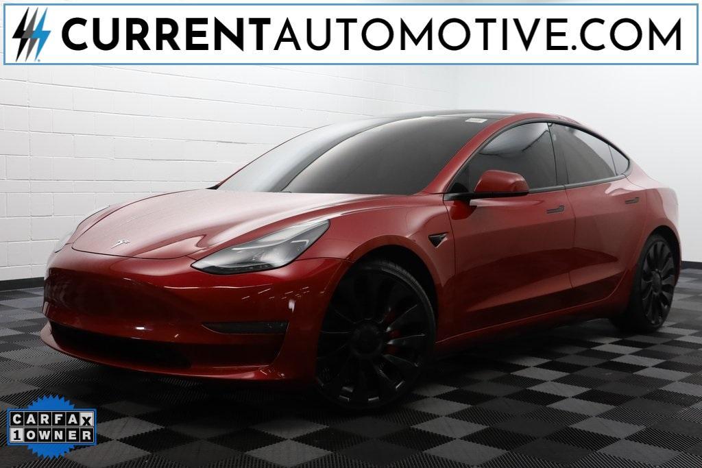 used 2021 Tesla Model 3 car, priced at $30,297