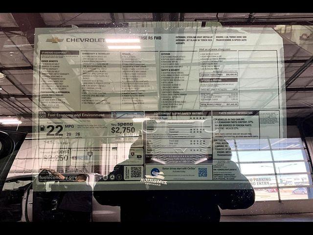 new 2026 Chevrolet Traverse car, priced at $53,998