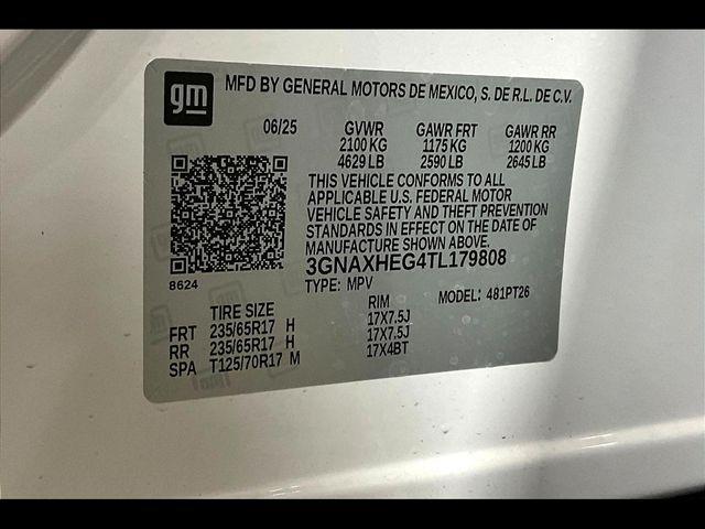 new 2026 Chevrolet Equinox car, priced at $31,614