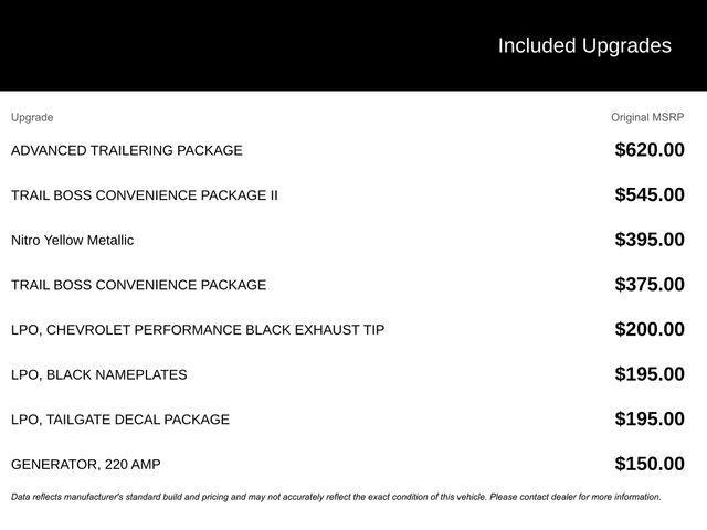 used 2023 Chevrolet Colorado car, priced at $35,599