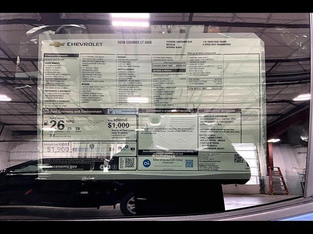 new 2026 Chevrolet Equinox car, priced at $32,864