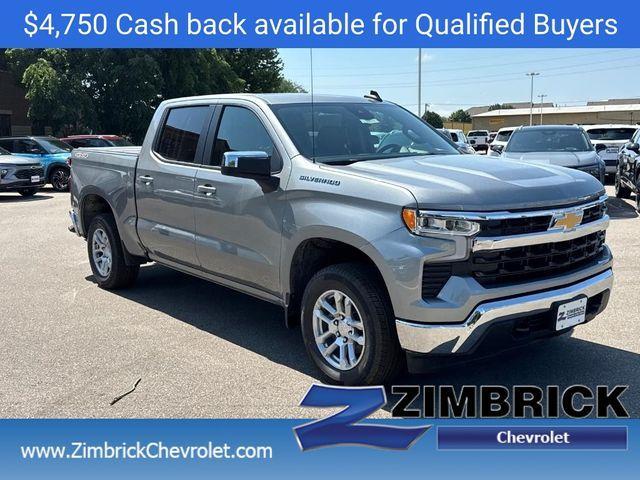 new 2025 Chevrolet Silverado 1500 car, priced at $50,495