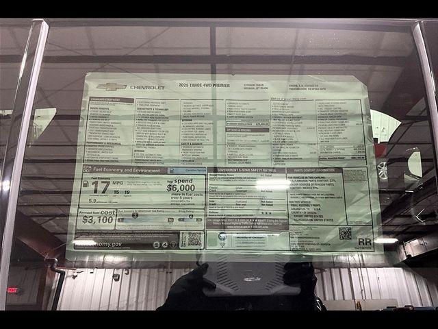 new 2025 Chevrolet Tahoe car, priced at $84,783