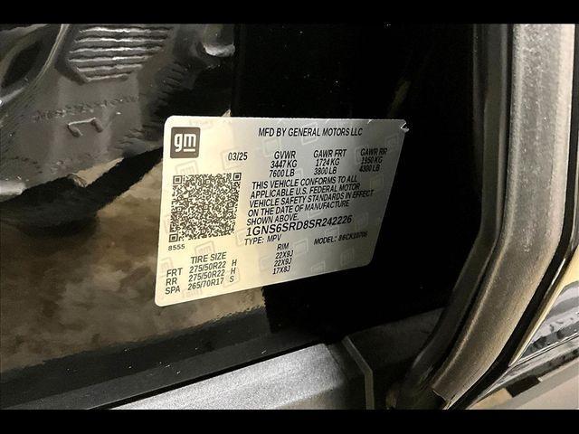 new 2025 Chevrolet Tahoe car, priced at $84,783