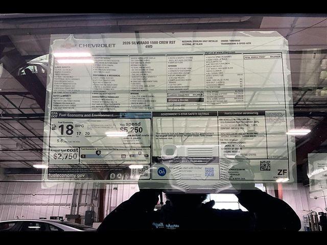 new 2026 Chevrolet Silverado 1500 car, priced at $47,486