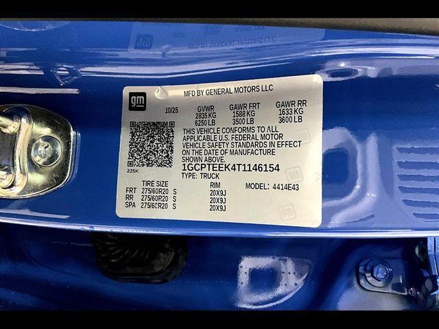 new 2026 Chevrolet Colorado car, priced at $42,678