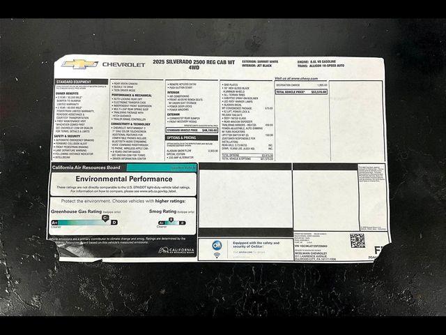 new 2025 Chevrolet Silverado 2500 car, priced at $49,356