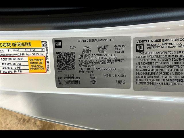 new 2025 Chevrolet Silverado 2500 car, priced at $49,356