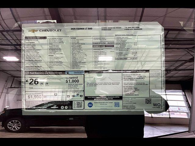 new 2026 Chevrolet Equinox car, priced at $33,309