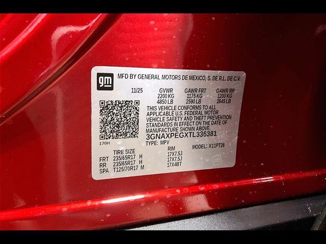 new 2026 Chevrolet Equinox car, priced at $33,309